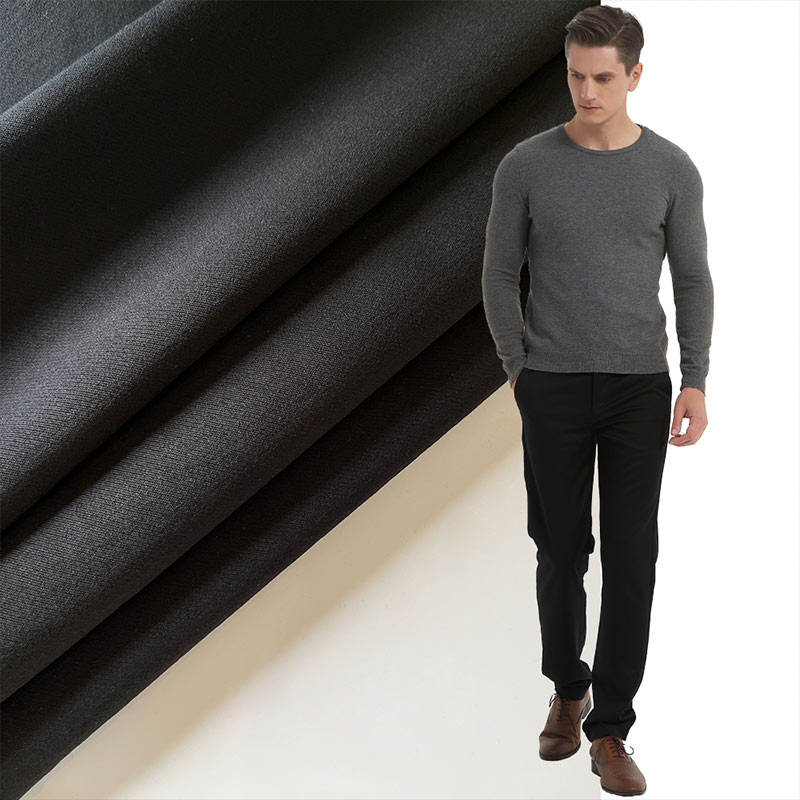 Hochwertiges Gewebe aus 30 % Lyocell, 30 % Viskose, 37 % Polyester, 3 % Spandex, gewebter Twill-Stoff für Hosen